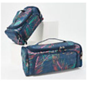 Lug Cosmetic Case Set - Trolley and Trolley Mini / Tropical Multi